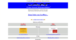 Desktop Screenshot of geoffrey-mike.de